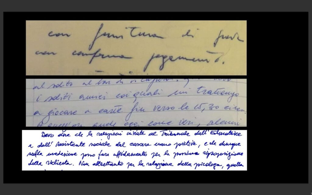 Lorenzo Bozano - analisi scrittura - grafologia - 4-min